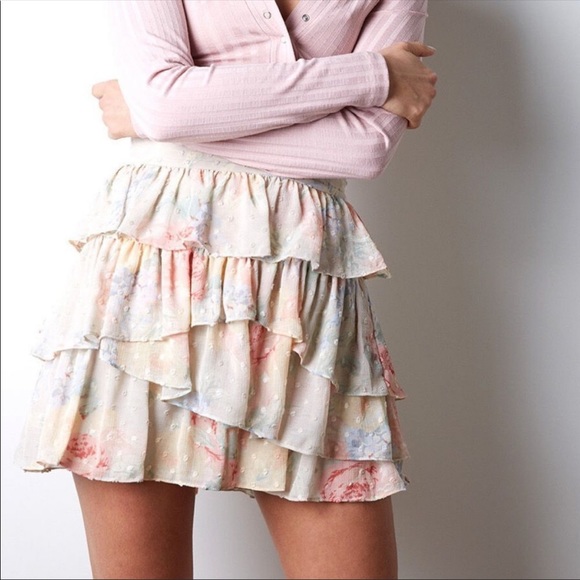 Bardot Dresses & Skirts - ✨NWT | Bardot X Revolve | Dobby Gypsy Skirt